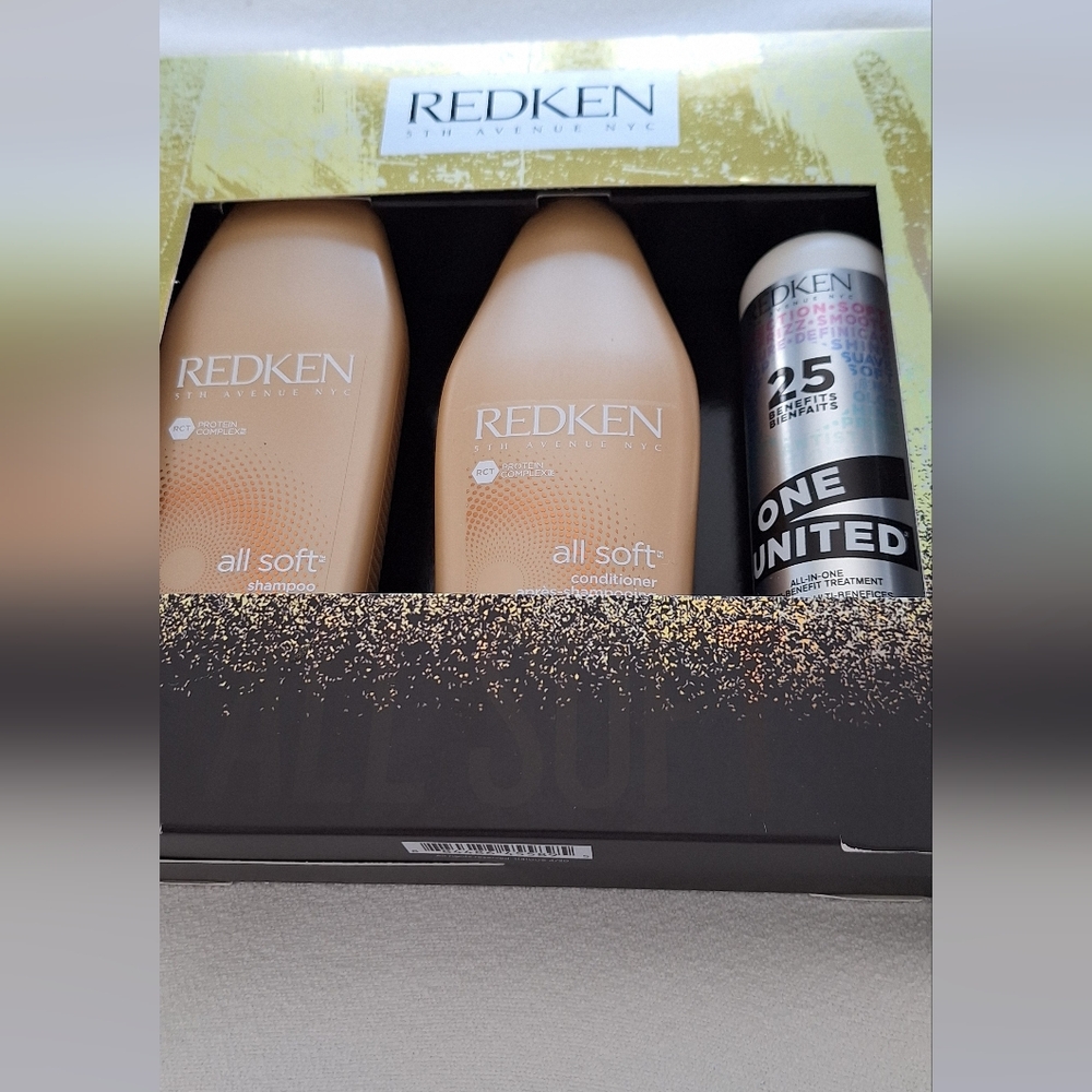 Redken All Soft Trio Set with One United